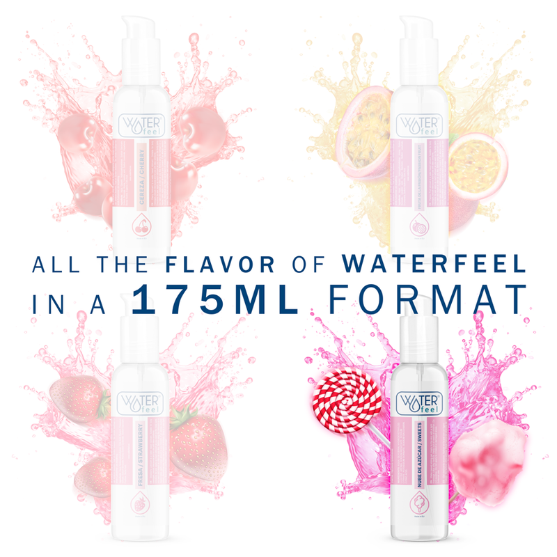 LUBRIFICANTE NUVEM DE AÇÚCAR - WATERFEEL 175ML