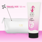 LUBRICANTE À BASE DE ÁGUA PASTILHA ELÁSTICA MORANGO - KIKI TRAVEL 50 ML