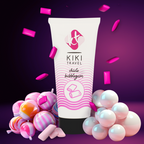 LUBRICANTE À BASE DE ÁGUA PASTILHA ELÁSTICA MORANGO - KIKI TRAVEL 50 ML