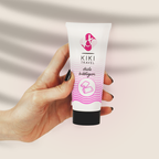 LUBRICANTE À BASE DE ÁGUA PASTILHA ELÁSTICA MORANGO - KIKI TRAVEL 50 ML