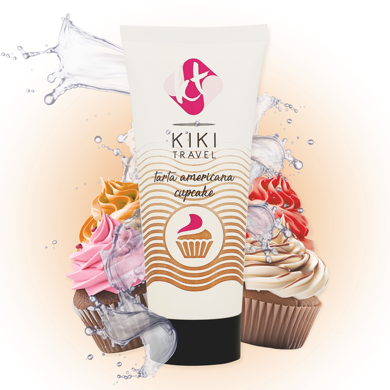 LUBRICANTE À BASE DE ÁGUA CUPCAKE - KIKI TRAVEL 50 ML