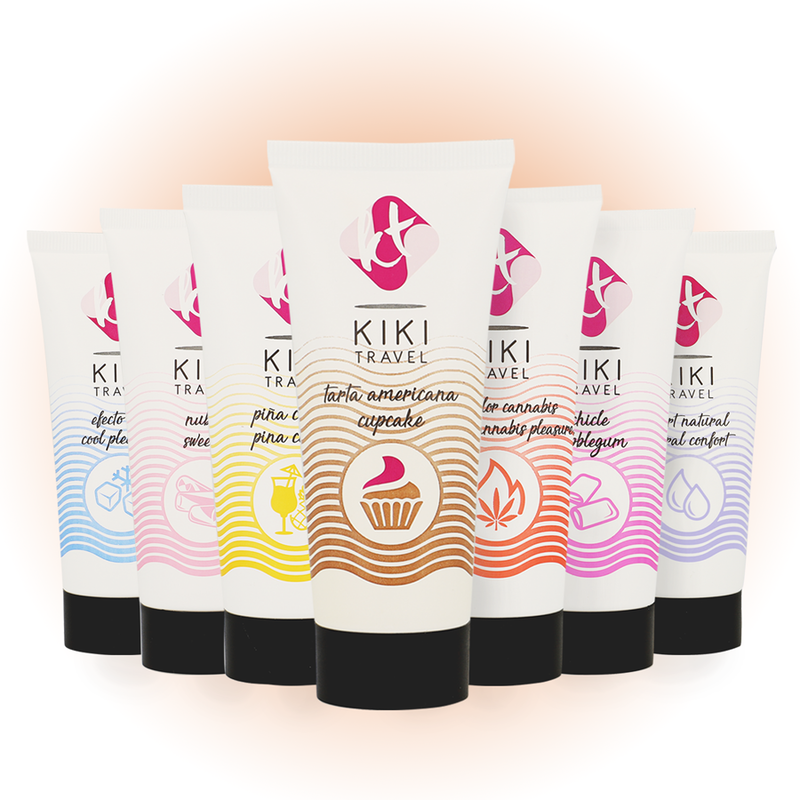 LUBRICANTE À BASE DE ÁGUA CUPCAKE - KIKI TRAVEL 50 ML