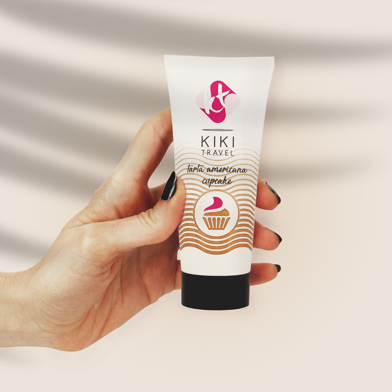 LUBRICANTE À BASE DE ÁGUA CUPCAKE - KIKI TRAVEL 50 ML