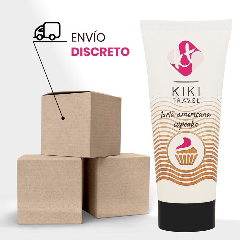 LUBRICANTE À BASE DE ÁGUA CUPCAKE - KIKI TRAVEL 50 ML