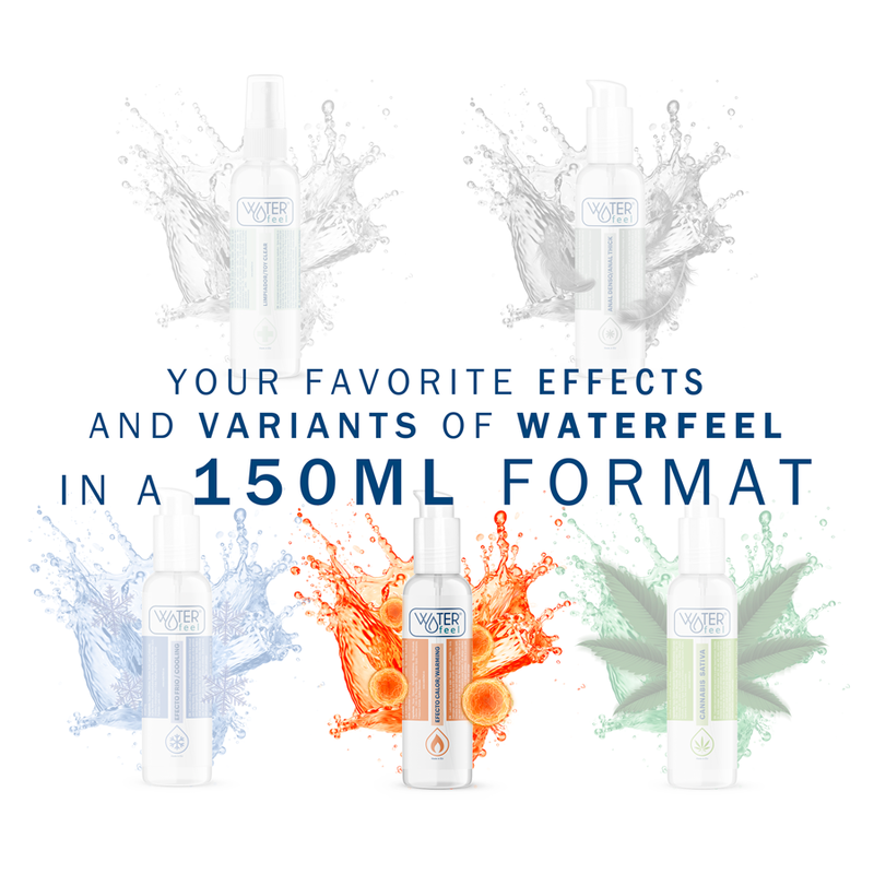 LUBRIFICANTE DE EFEITO CALOR - WATERFEEL 150ML