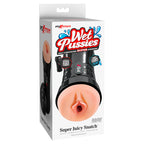 PDX EXTREME - WET PUSSIES SELF-LUBRICATING VAGINA MASTURBATOR FLESH