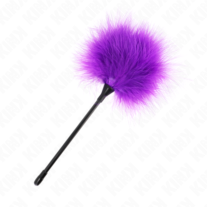 PENAS PARA CÓCEGAS ROXA BDSM - KINK 27 CM