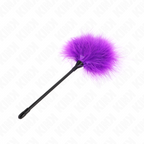 PENAS PARA CÓCEGAS ROXA BDSM - KINK 27 CM