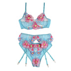 CONJUNTO DE LINGERIE 3 PEÇAS - SUBBLIME S/M