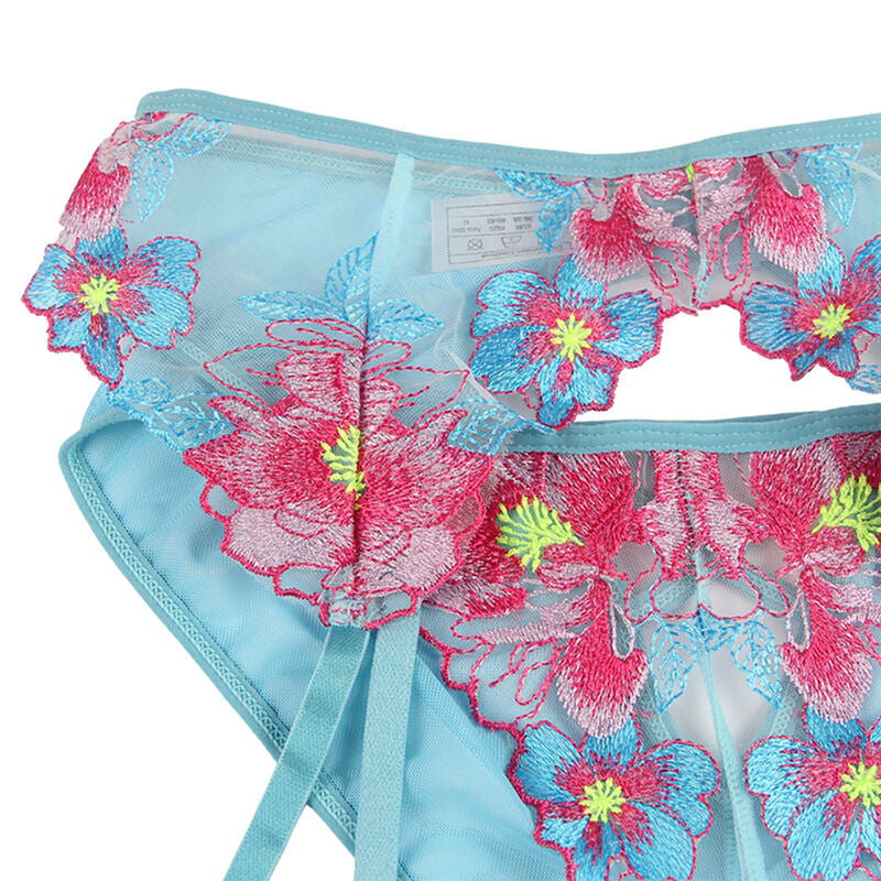 CONJUNTO DE LINGERIE 3 PEÇAS - SUBBLIME L/XL