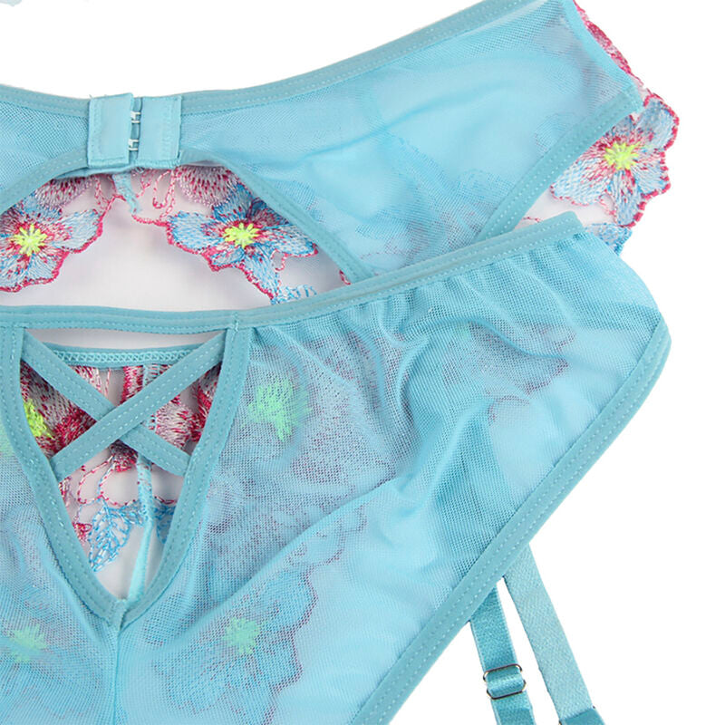 CONJUNTO DE LINGERIE 3 PEÇAS - SUBBLIME L/XL