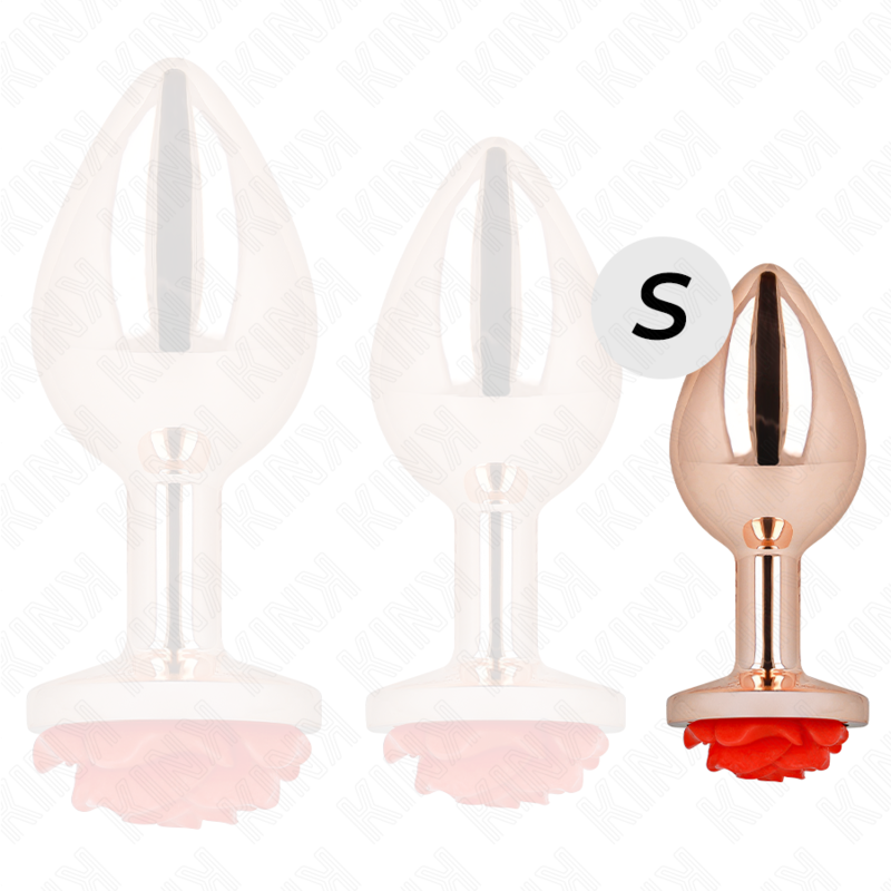 PLUG ANAL ROSE GOLD - KINK - TAMANHO S