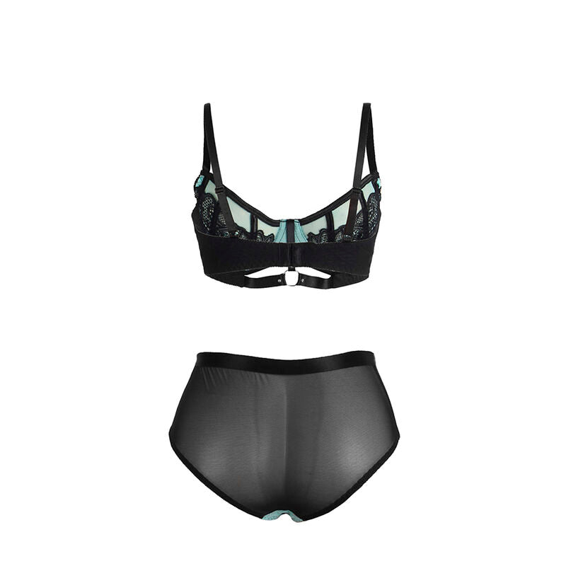 CONJUNTO DE LINGERIE COM TRANSPARÊNCIAS - SUBBLIME S/M