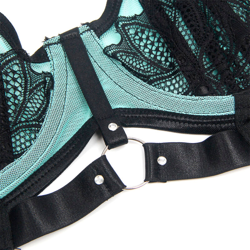 CONJUNTO DE LINGERIE COM TRANSPARÊNCIAS - SUBBLIME S/M