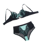 CONJUNTO DE LINGERIE COM TRANSPARÊNCIAS - SUBBLIME S/M