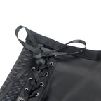 CONJUNTO DE LINGERIE EFEITO PELE E MESH - SUBBLIME L/XL