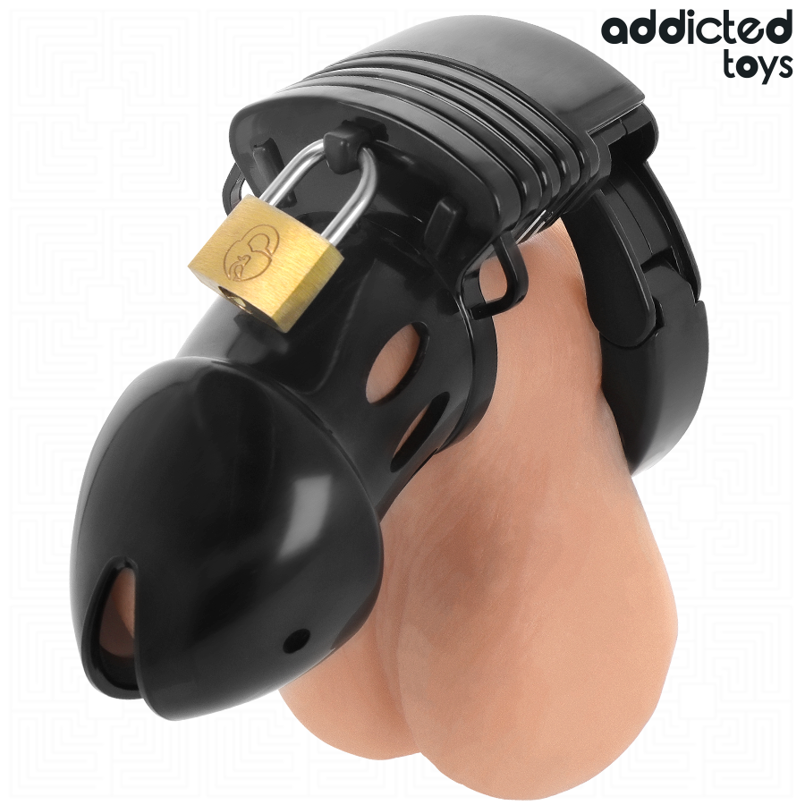 GAIOLA DE CASTIDADE AJUSTÁVEL 7,5CM - ADDICTED TOYS