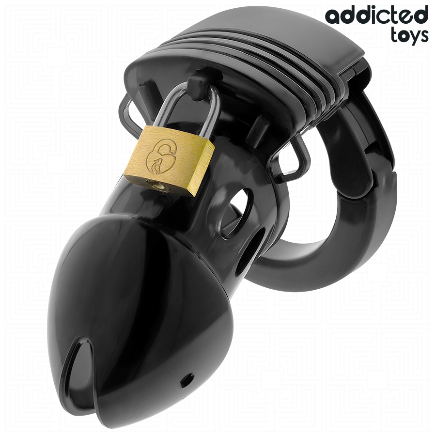 GAIOLA DE CASTIDADE AJUSTÁVEL 7,5CM - ADDICTED TOYS