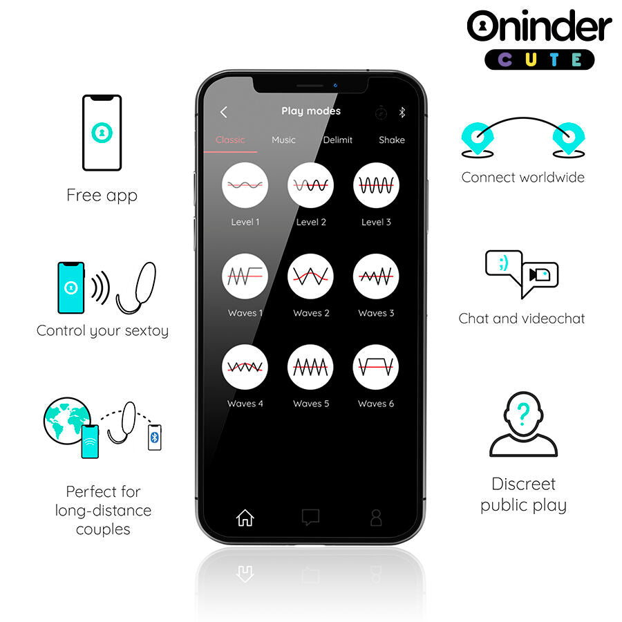 OVO VIBRADOR - ONINDER CUTE