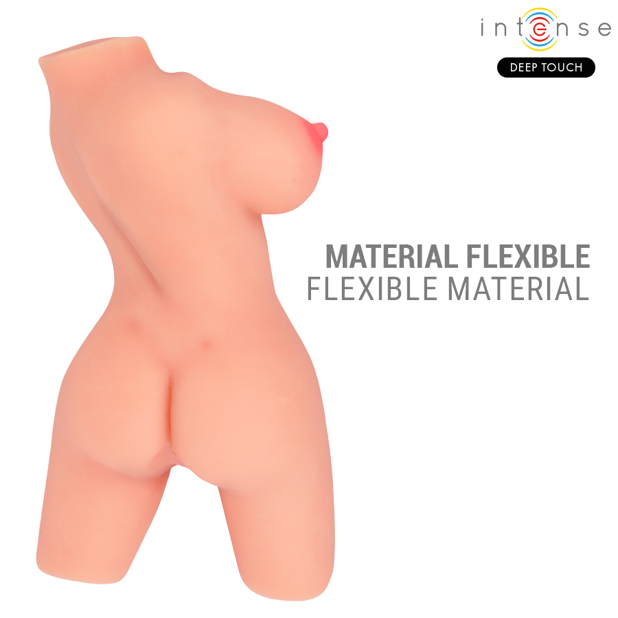 TORSO DE ESTIMULAÇÃO REALISTA TPE JESSE - INTENSE