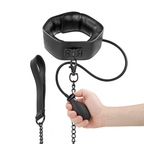 COLEIRA INFLÁVEL BDSM COM CORRENTE - FETISH SUBMISSIVE