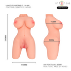 TORSO DE ESTIMULAÇÃO REALISTA TPE JESSE - INTENSE