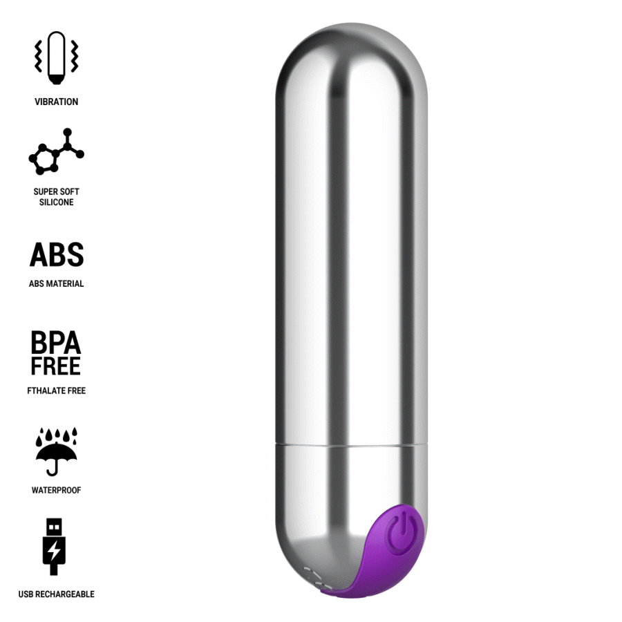 MINI VIBRADOR RECARREGÁVEL KAREN - INTENSE