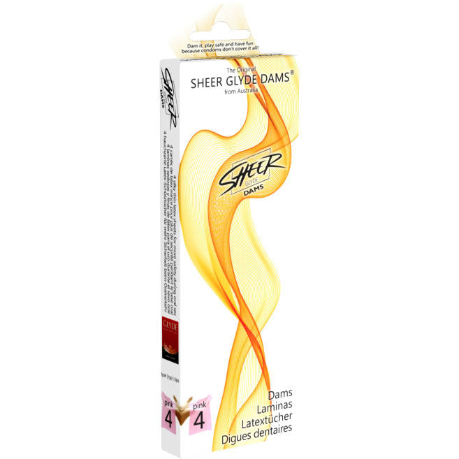BARRAGEM PROTETORA PARA SEXO ORAL  - SHEER GLYDE