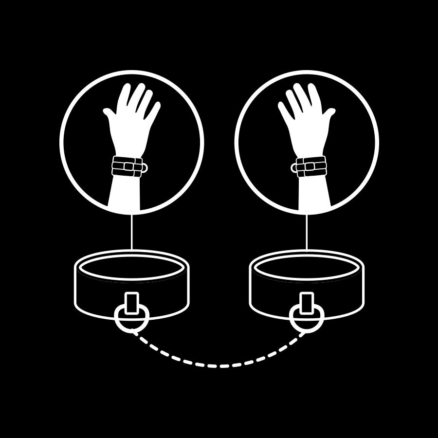 ALGEMAS EM PELE VEGAN - FETISH SUBMISSIVE