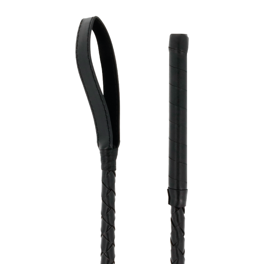 CHICOTE BDSM PONTA EM PVC - DARKNESS 55 CM