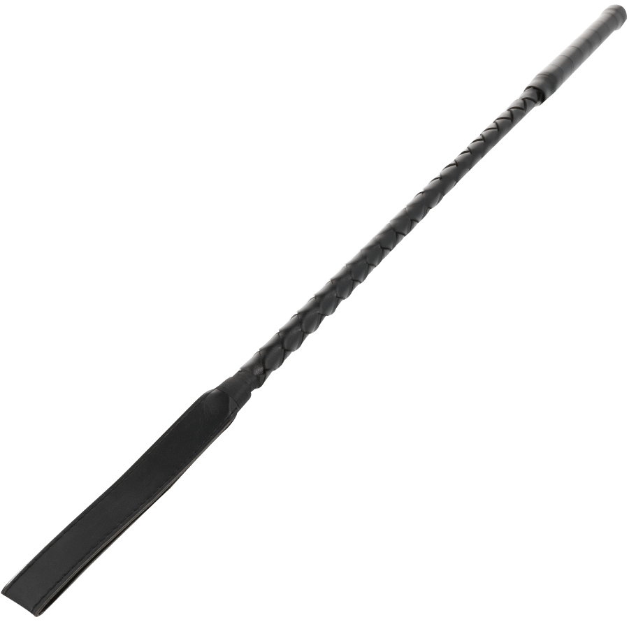 CHICOTE BDSM PONTA EM PVC - DARKNESS 55 CM