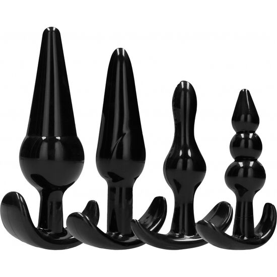 CONJUNTO 4 PLUGS ANAIS - ADDICTED TOYS