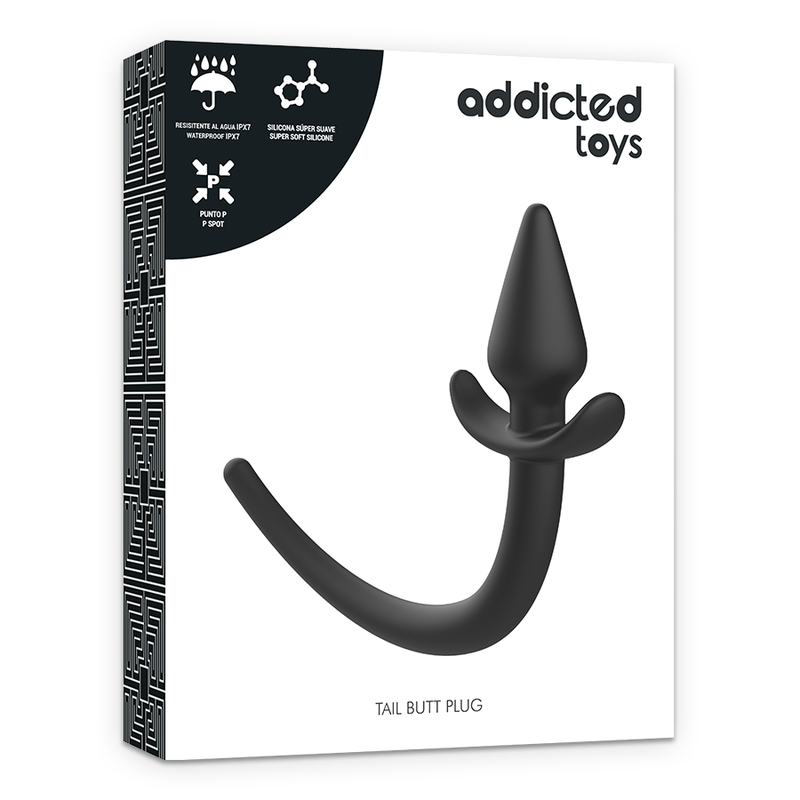 PLUG ANAL COM CAUDA "PUPPY TAIL" - ADDICTED TOYS